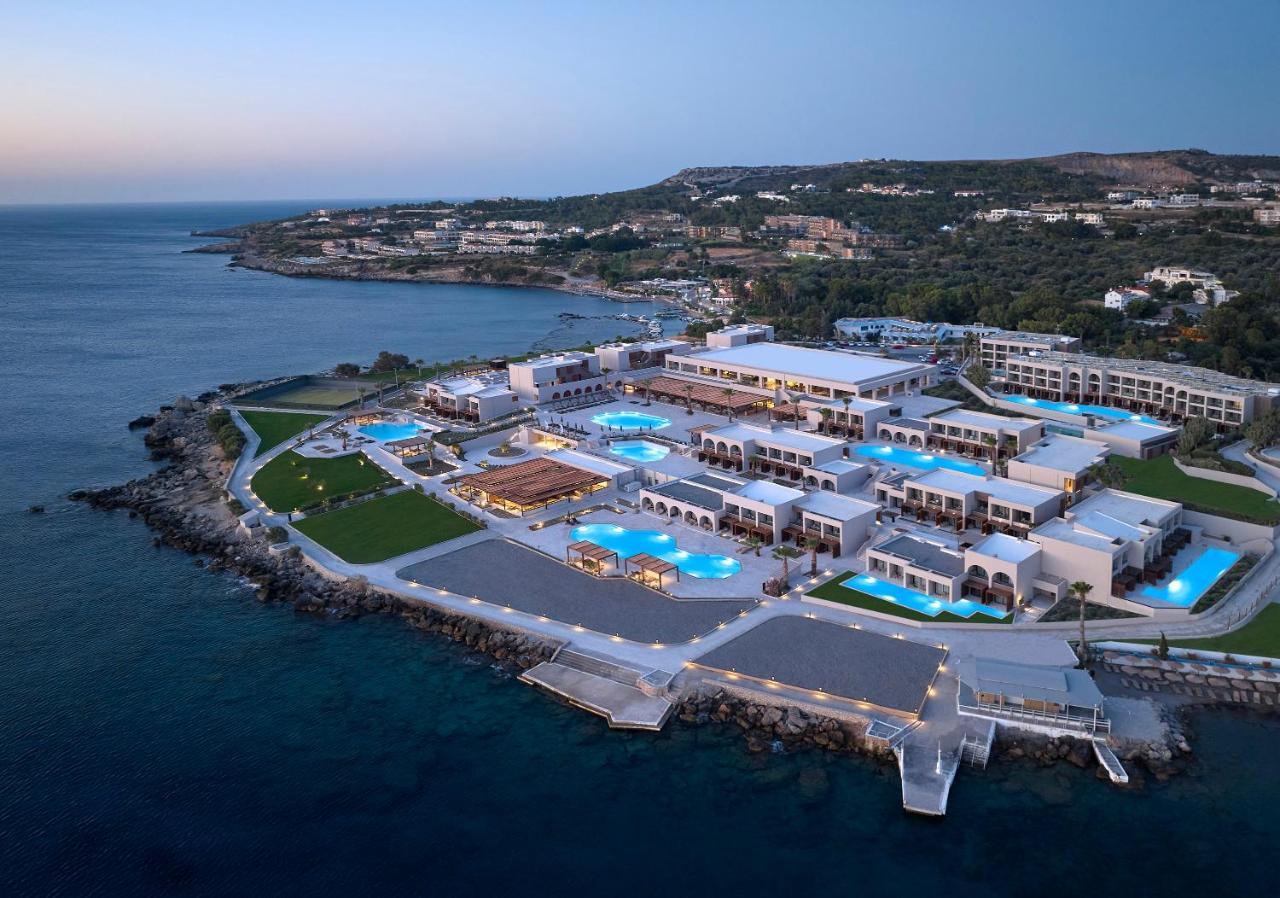 Elissa Adults-Only Lifestyle Beach Resort Kallithea  Exterior photo The resort at night